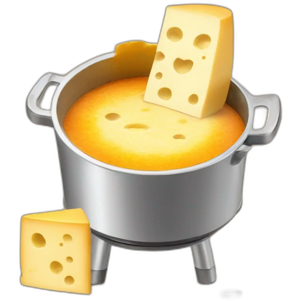 Fondue au fromage emoji