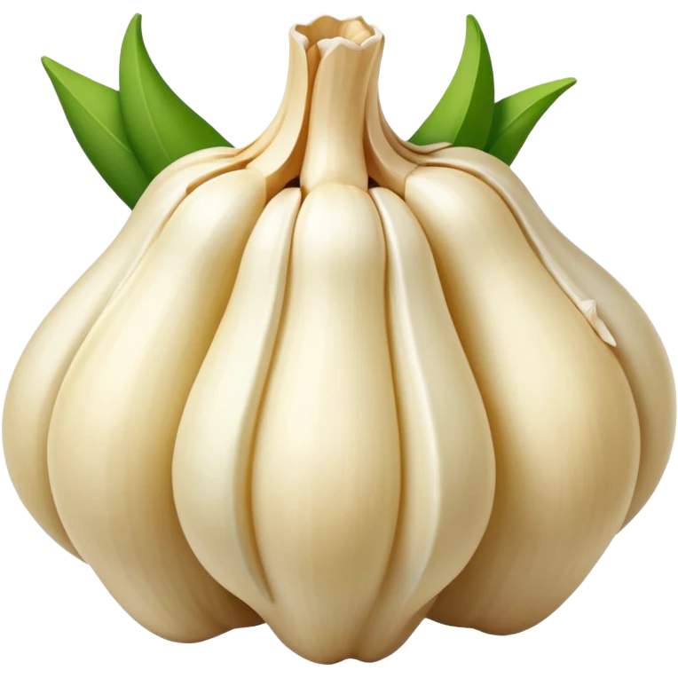 peeled garlic emoji