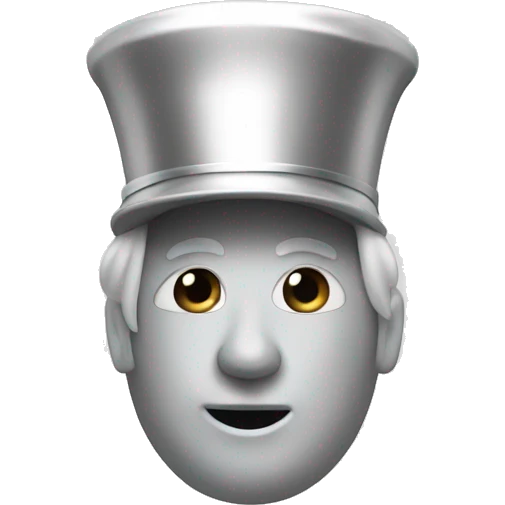 Silver marching band baritone emoji