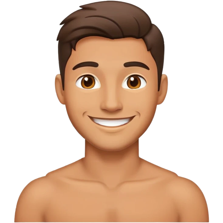 Handsome guy emoji