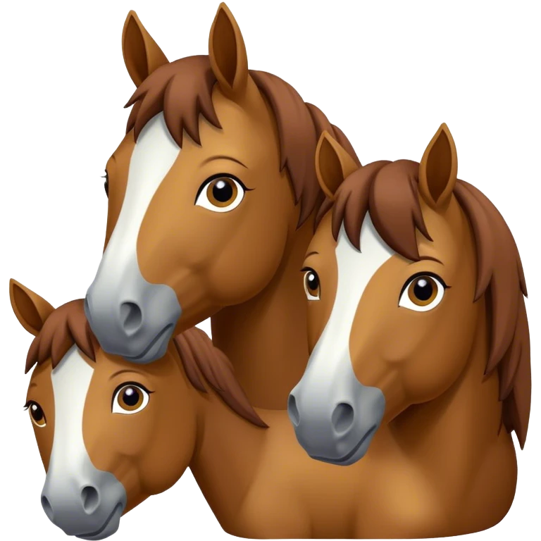 Horses emoji