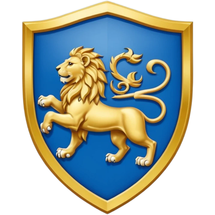 Lion rampant emoji like chelsea football team emoji