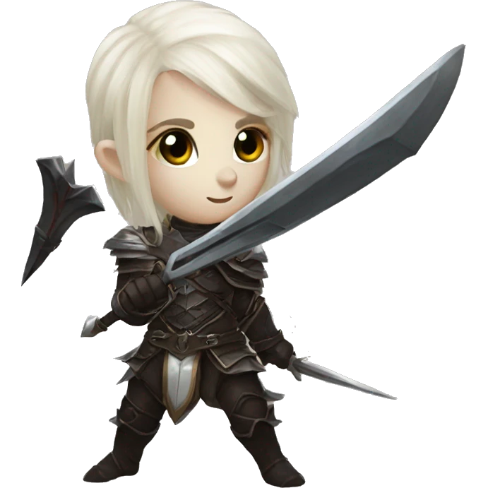 lineage 2 dark elf fighter emoji