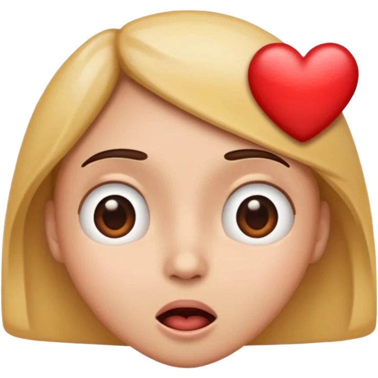 Emoji stunned in love with what the face sees emoji