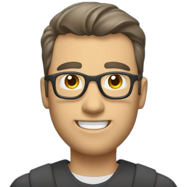 a man evaluator emoji