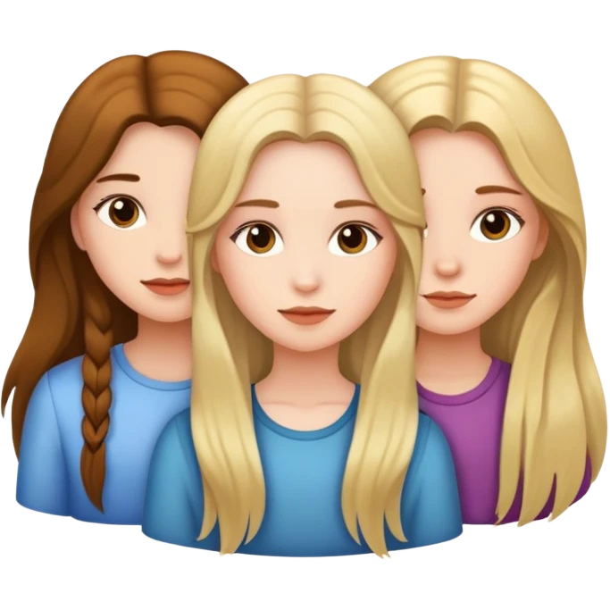 3 girls that go by ONAS emoji