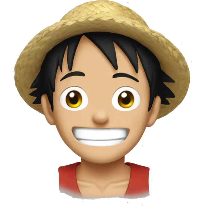 Luffy emoji