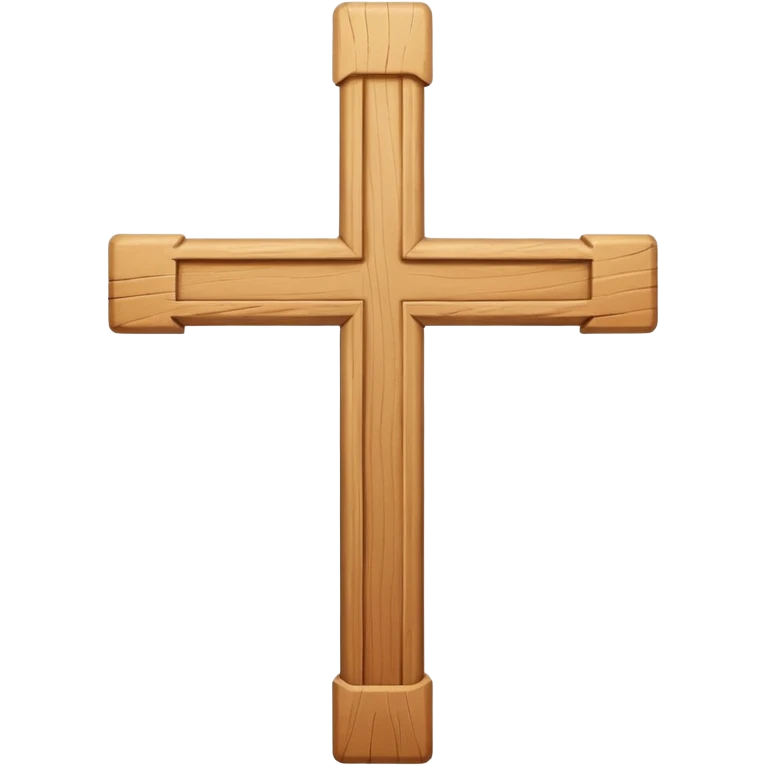 Beige cross emoji