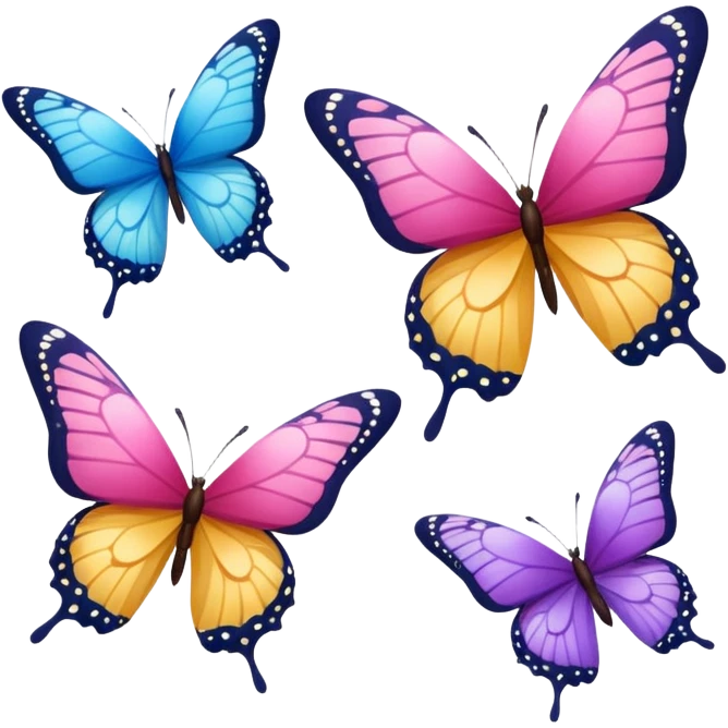 Бабачки emoji