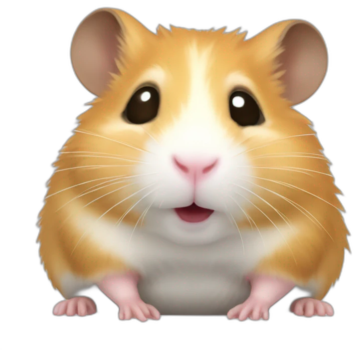 Hamster clin d’œil emoji
