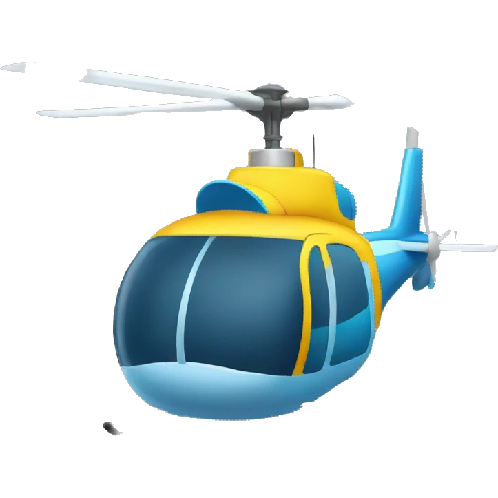 helicopter hat emoji