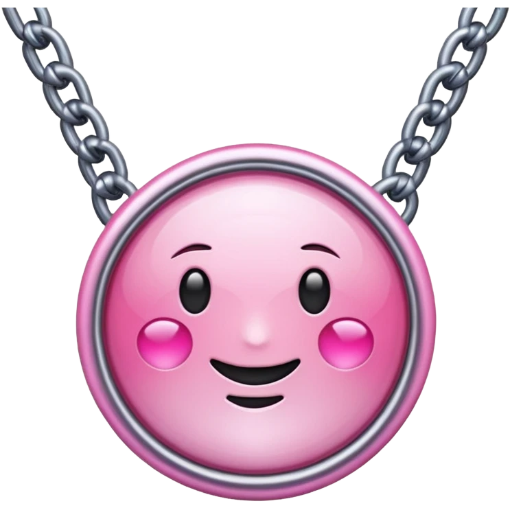 pink chain icon emoji