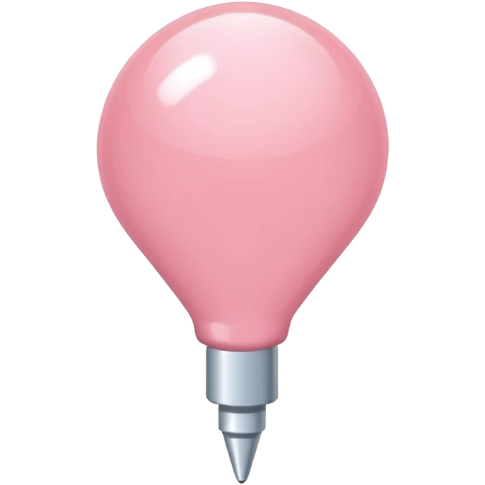 Light Pink push pin emoji