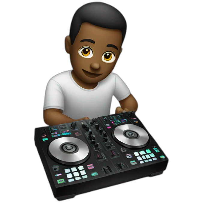 DJ controller  emoji