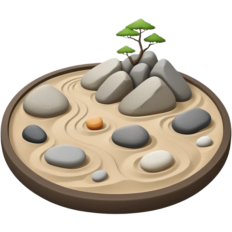 Zen aesthetic detailed decorations emoji