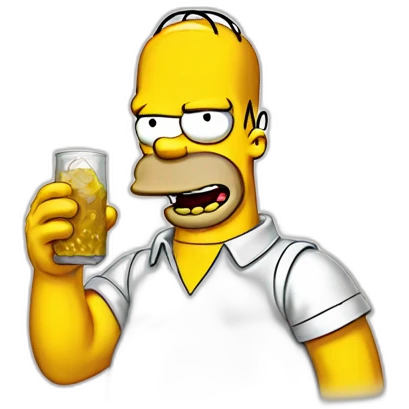 homer simpson bave emoji
