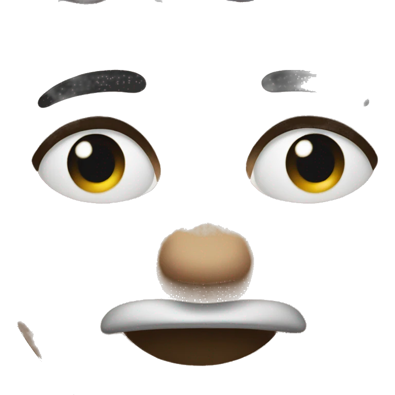 kissing face emoji