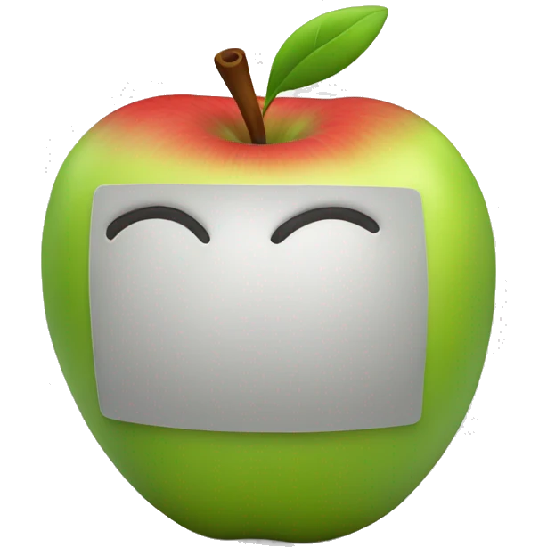 3d Apple  emoji