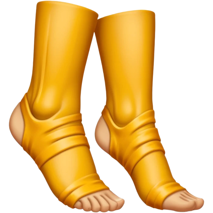 Double sprained ankles emoji