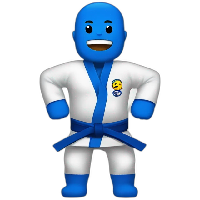 bjj blue belt emoji
