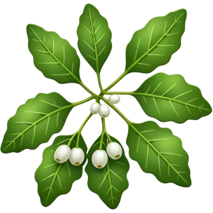 Mistletoe emoji