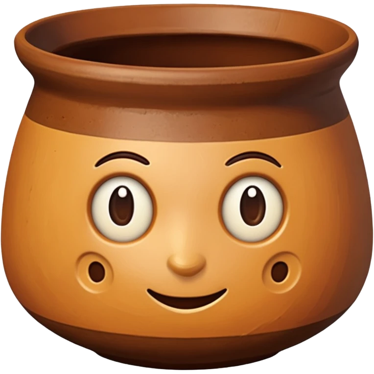 Clay Pottery Bowl emoji