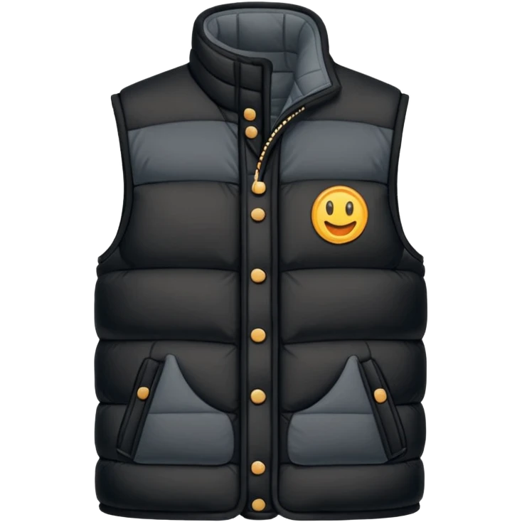 puffer vest  emoji
