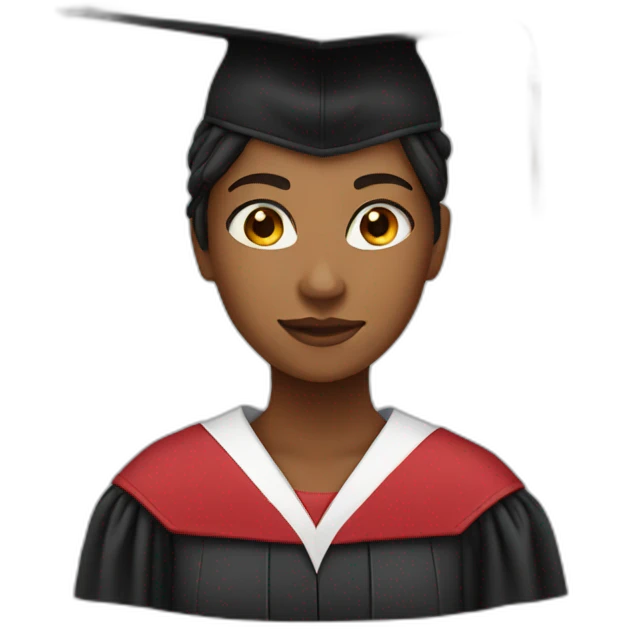 GIRL graduate emoji