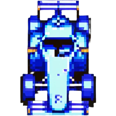 pixel art f1 cars emoji