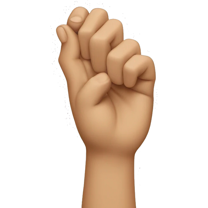 2 hands making the letter W with the fingers emoji