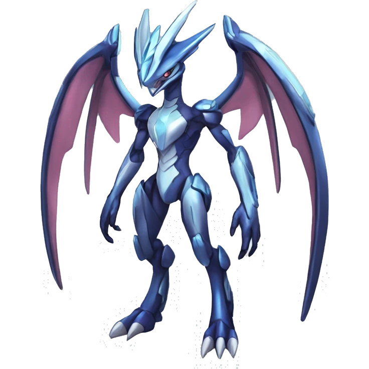  Cool Cute Edgy Shiny Godly Ethereal Digimon-Genesect-Dialga-Reptile full body emoji