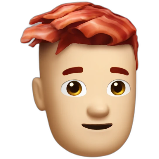 roblox bacon hair emoji