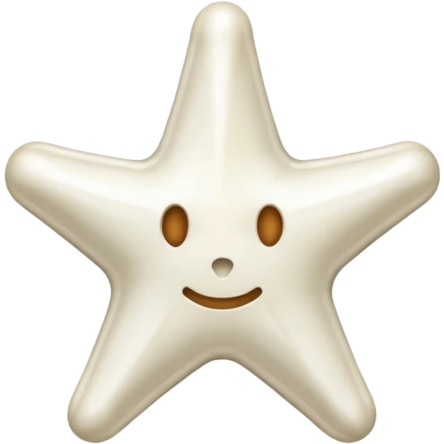 starshape made of bone emoji