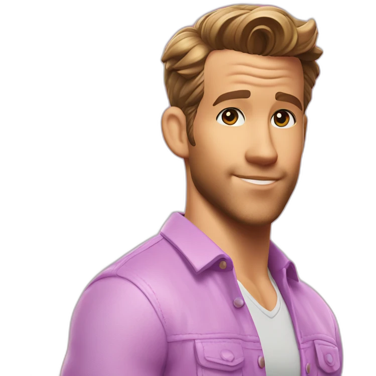 ryan reynolds in barbie movie emoji