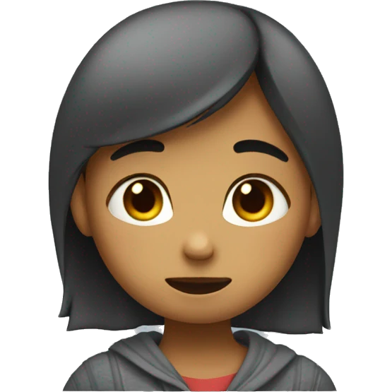 girl saying sorry Ammuu with hug  emoji