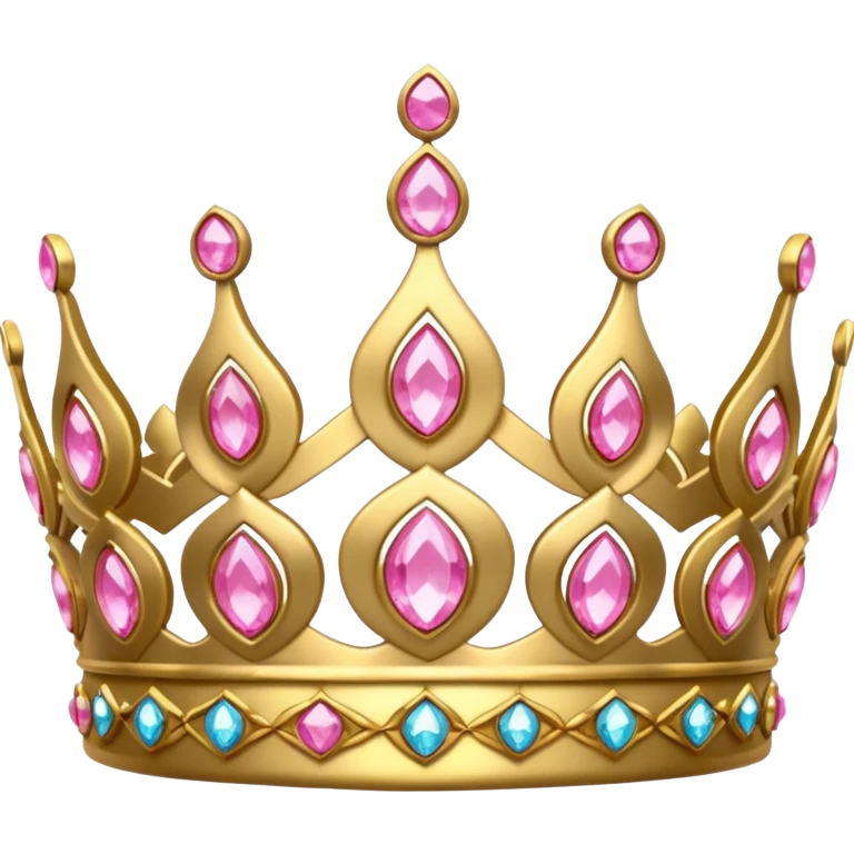 pink tiara emoji