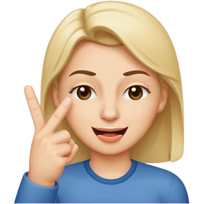 Winking with middle finger emoji
