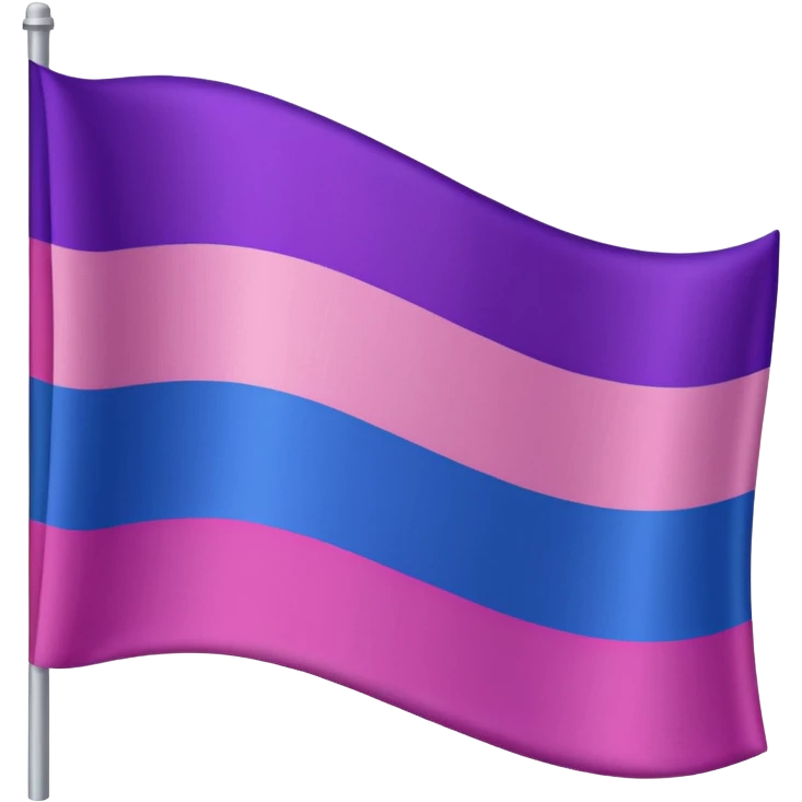 Bisexual flag emoji