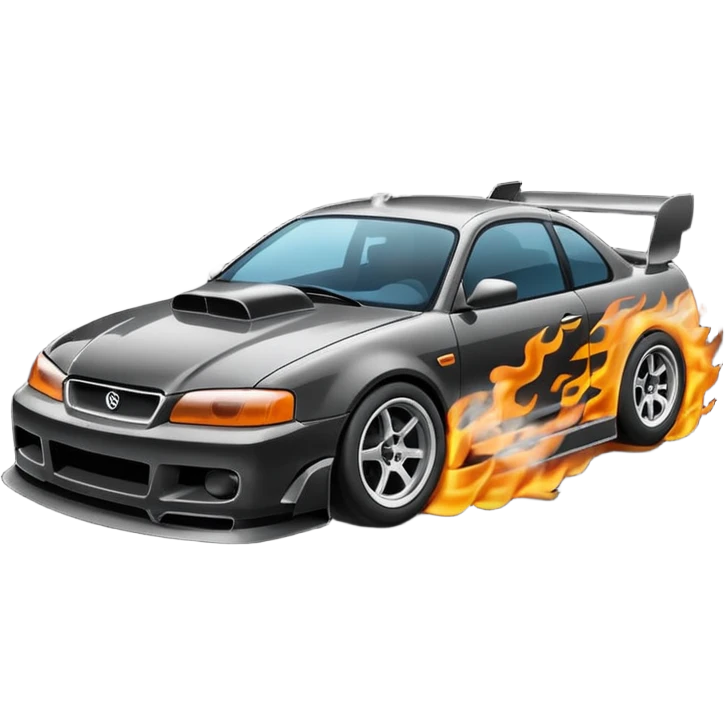 Car drift emoji