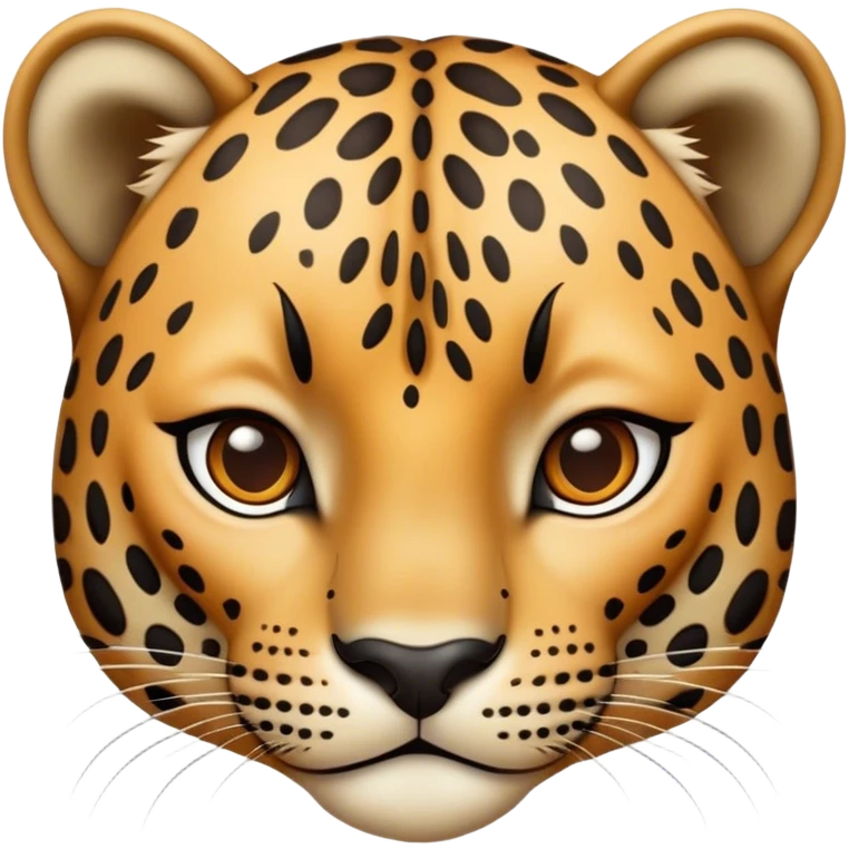 Head of leopard  emoji