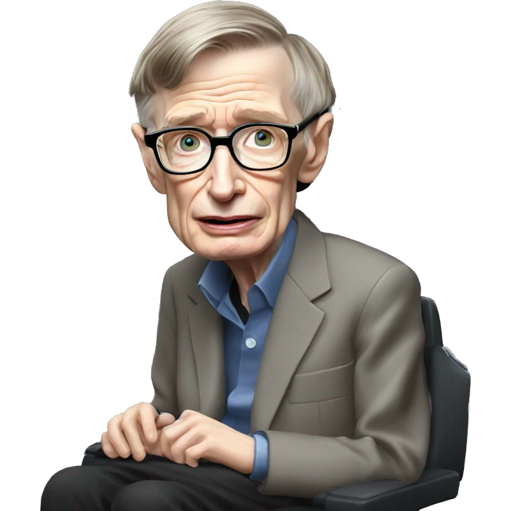  Stephen Hawking, emoji