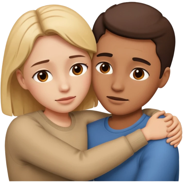 Two people separating emoji