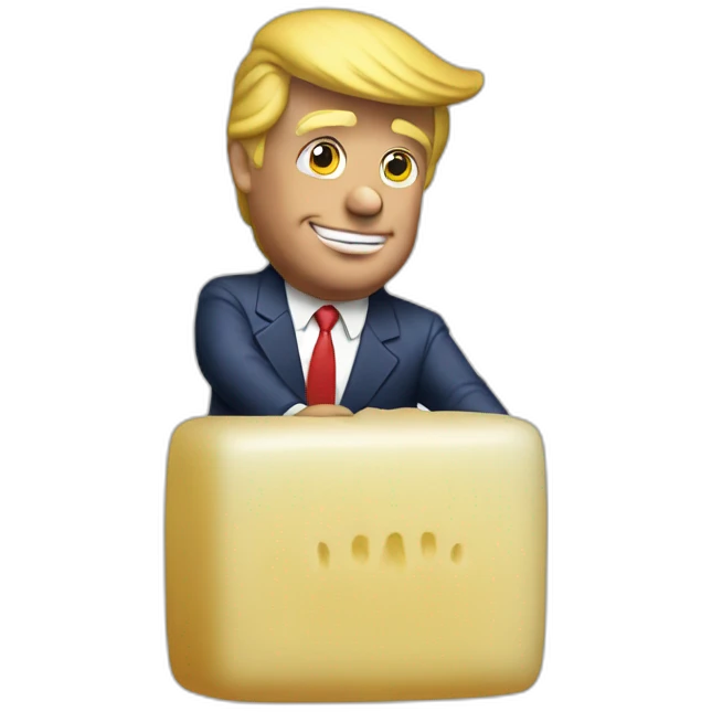 trump-holding-soap emoji