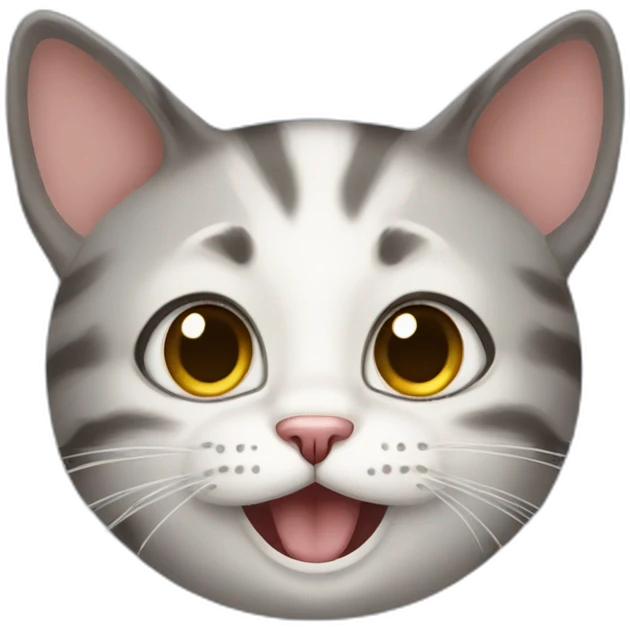 suprised cat emoji