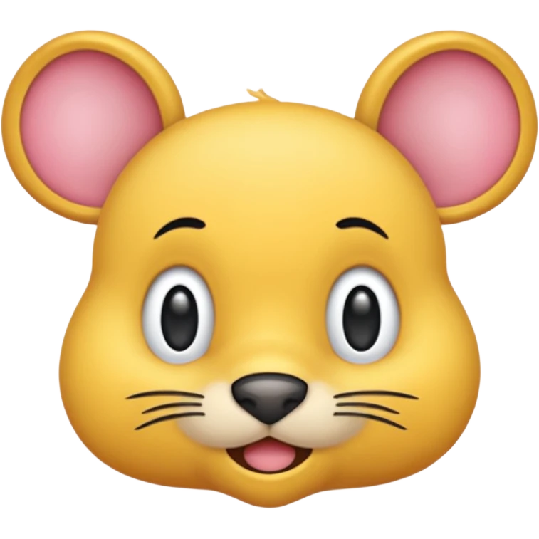мишка розовый emoji