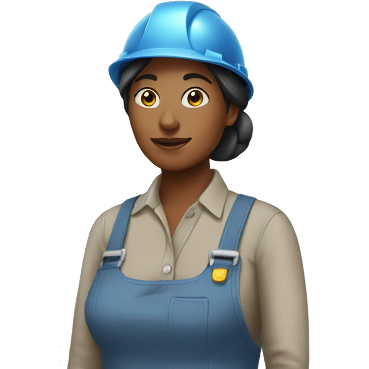 worker woman emoji