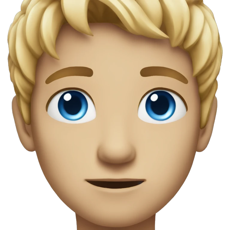 Blue eyes  emoji