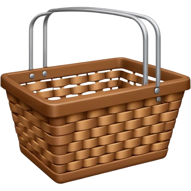 empty shoping basket emoji