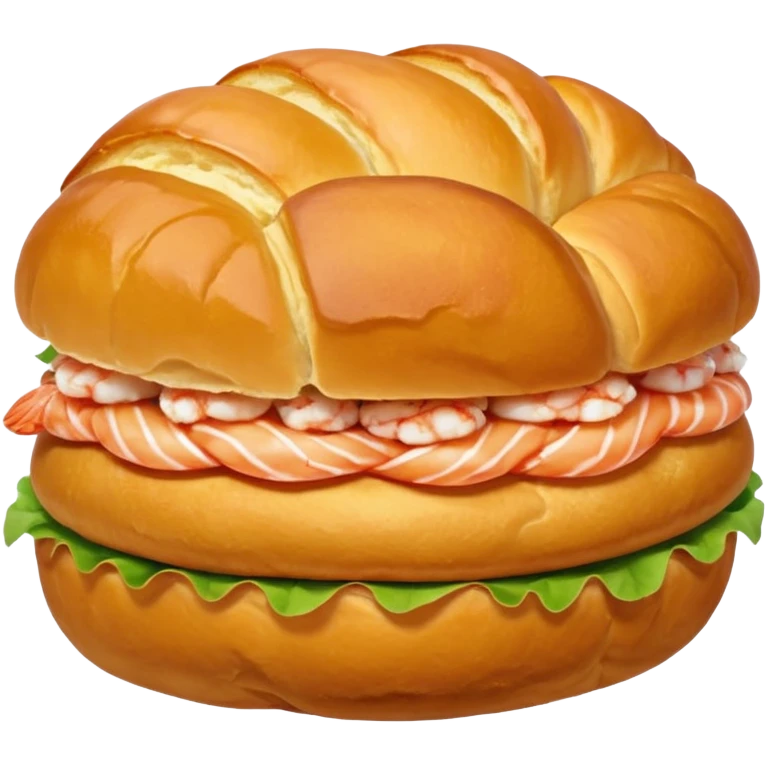 Un choux à la crevette (au lieu d’un choux à la crème) emoji