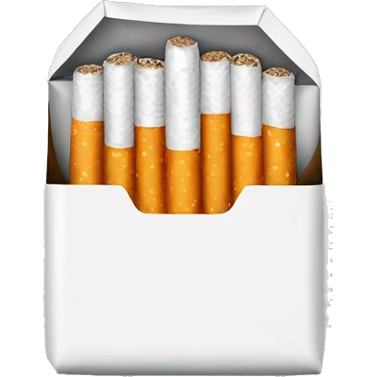 cigarette pack front view emoji